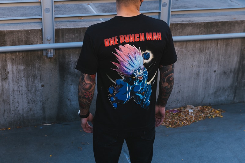 BAIT x 'One-Punch Man' Saitama Capsule Collection T-Shirts Drop Online BAITme.com Chapter Stores Worldwide United States of America Anime Series Superhero Web Manga 