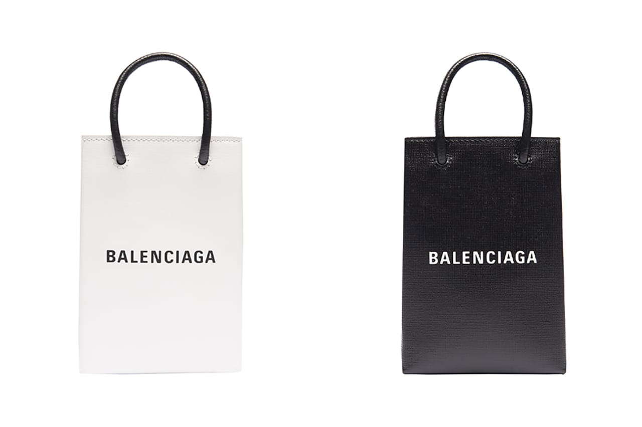 balenciaga paper bag look alike
