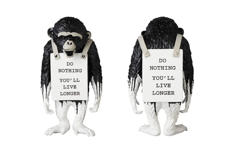 Brandalism & Medicom Toy Unveil New Banksy-inspired 'Monkey Sign' Figure