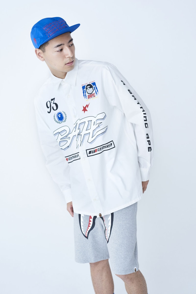BAPE Fall/Winter 2019 Collection Lookbook a bathing ape camo prints jackets shark masks hoodies nigo
