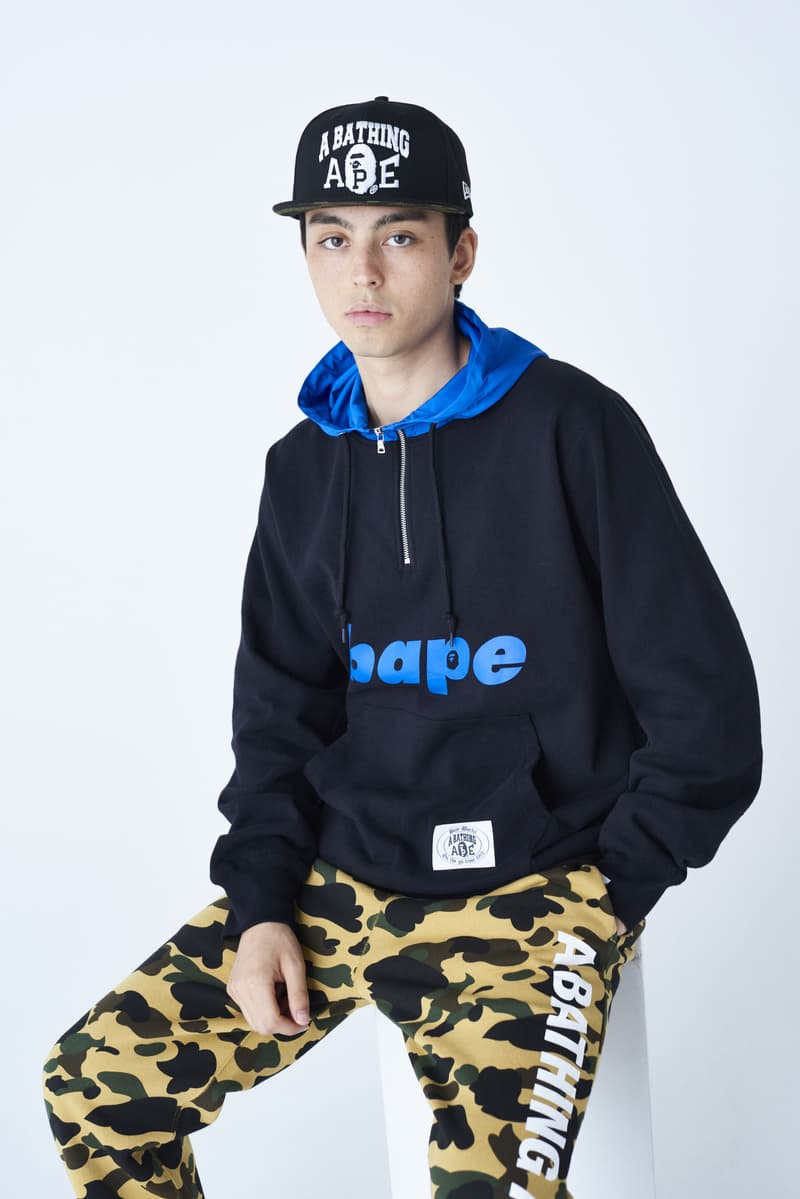 BAPE Fall/Winter 2019 Collection Lookbook a bathing ape camo prints jackets shark masks hoodies nigo
