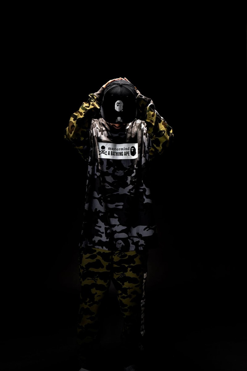 mastermind vs A BATHING APE® JAPAN FW19 a bathing ape mastermind world mastermind japan collaborations lookbooks