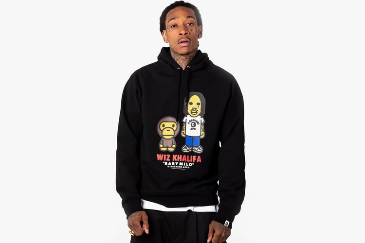 BAPE Taps Wiz Khalifa for Latest BAPE HEADS-Inspired Capsule