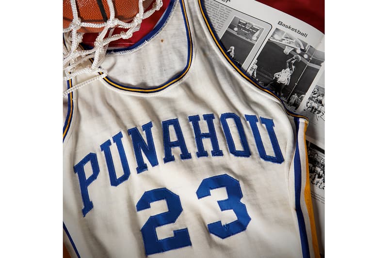 Barack Obama 44th President of the United States of America Highschool Basketball Jersey Game Worn Punahou $100000 USD Estimate Auction USA