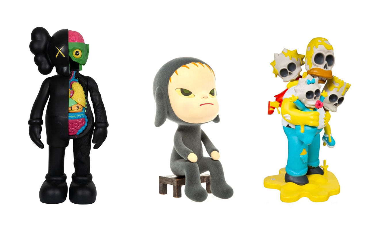 best art drops heritage auctions kaws bus stop ad trevor andrew gucci ghost shoetree ciaopanic pop up store jean michel basquiat bearbrick medicom toy dime ecce homo puzzle set releases prints editions lithographs collectibles figures