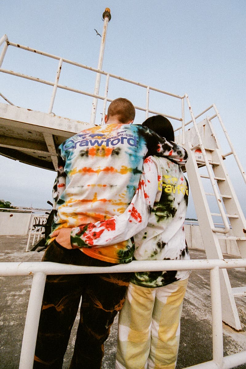 Better Gift Shop Summer 2019 Collection Lookbook Drop Release Information First Look Shaun Crawford Long Sleeve T-Shirts Tie Dyed Artist Nepenthes NY Exhibition Goyard Paris Dover Street Market Ginza Los Angeles