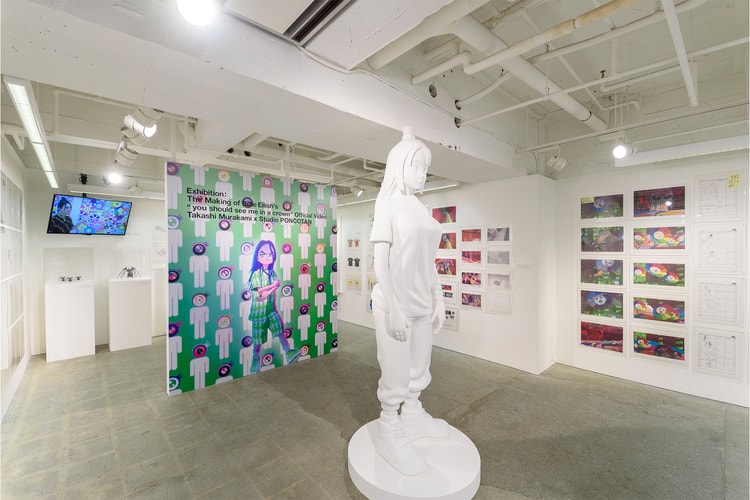 A Look Inside Billie Eilish & Takashi Murakami’s “you should see me in a crown” Making-Of Exhibition