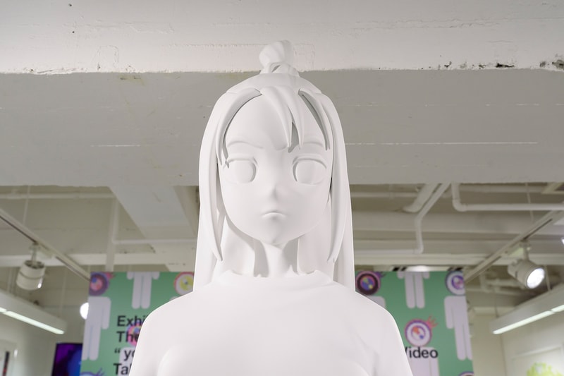 takashi murakami billie eilish you should see me in a crown animanga zingaro exhibition tokyo japan sculptures animations artworks 