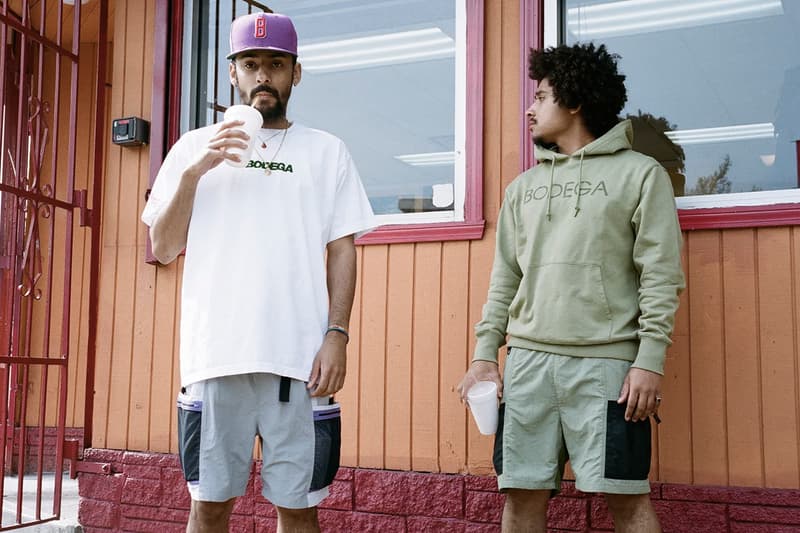 Bodega Spring Summer 2019 Delivery Two SS19 "The Dog Days" Midsummer Heat Collection Lookbook Videography Video Photography Button Downs Pinstripes Headwear Graphic T-Shirts Shorts Windbreakers Rugby Shirts