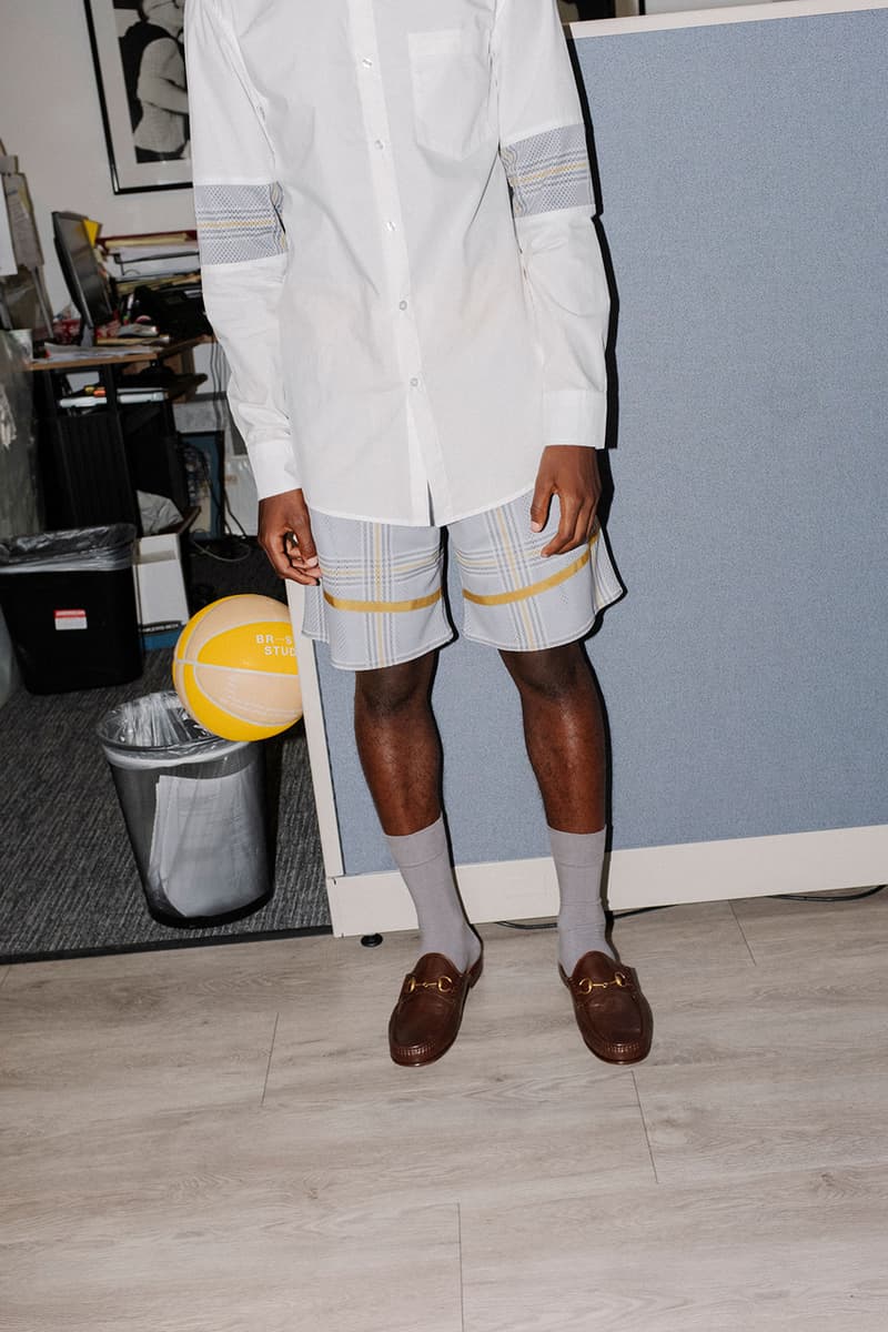 Bristol Studio Capsule Collection Basketball Shorts Dress Shirts Socks Sport-garments Pink Yellow Blue