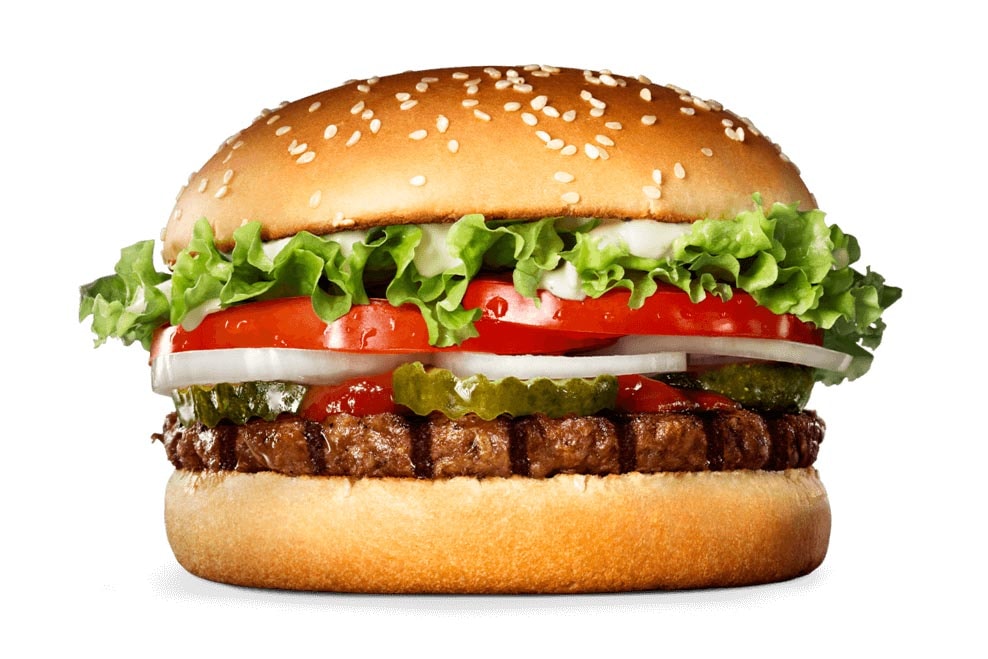 Burger King Sweden 50/50 Plant or Meat Menu Dare challenge rebel whopper chicken king sandwich plant vegan