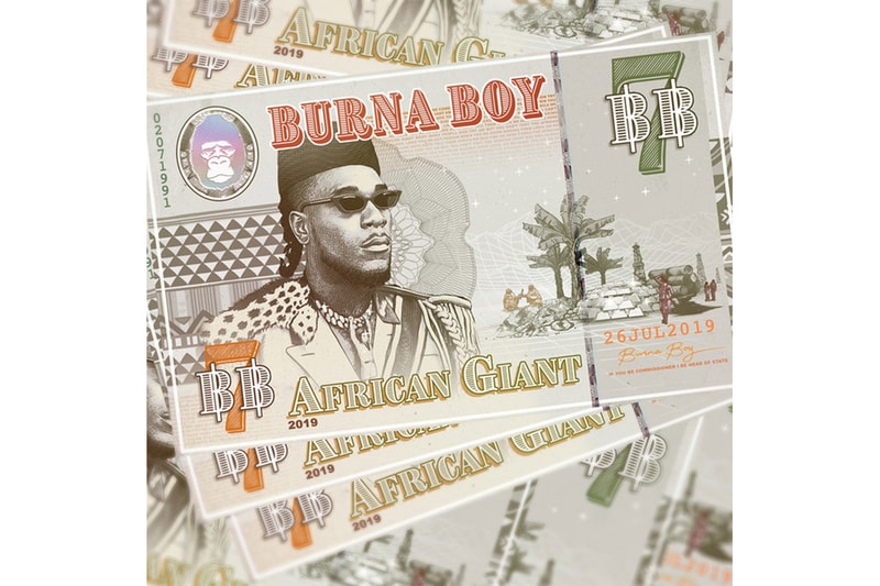 Burna Boy 'African Giant' Album Stream spotify stream listen now apple music jorja smith afrobeat m.anifest damian marley angelique kidjo future yg jeremih zlatan serani