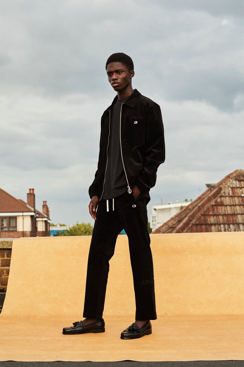 clothsurgeon Champion Fall/Winter 2019 Capsule Collection Varsity Jackets Sweaters Cardigans Letterman Hoodies Red Black White Yellow