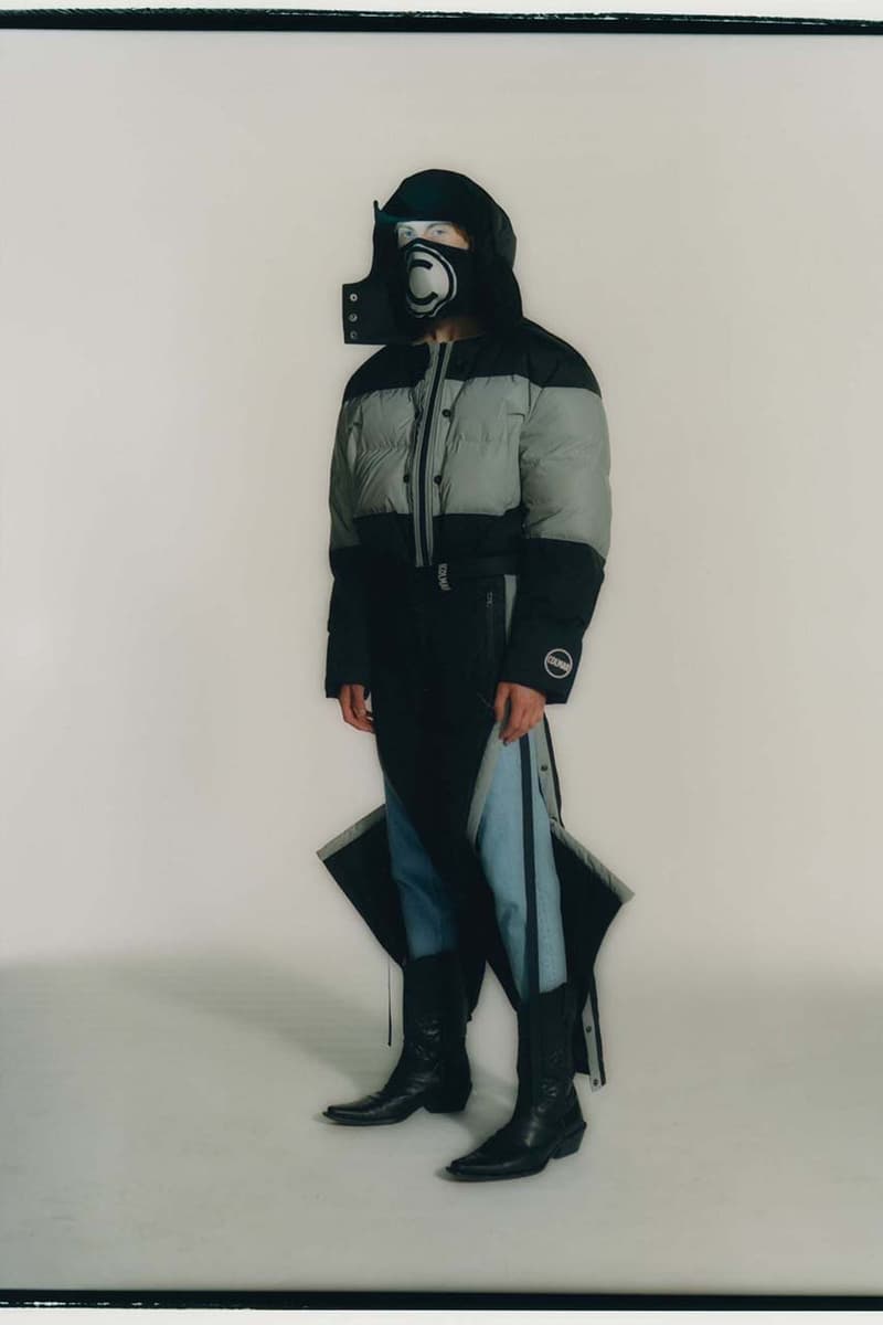 Colmar A.G.E. by Shayne Oliver Fall Winter 2019 2020 Collection Lookbook Utilitarian avant-garde Hood By Air Founder Technical Alpine Gear Ski Label Italian Brand Jackets Coats 