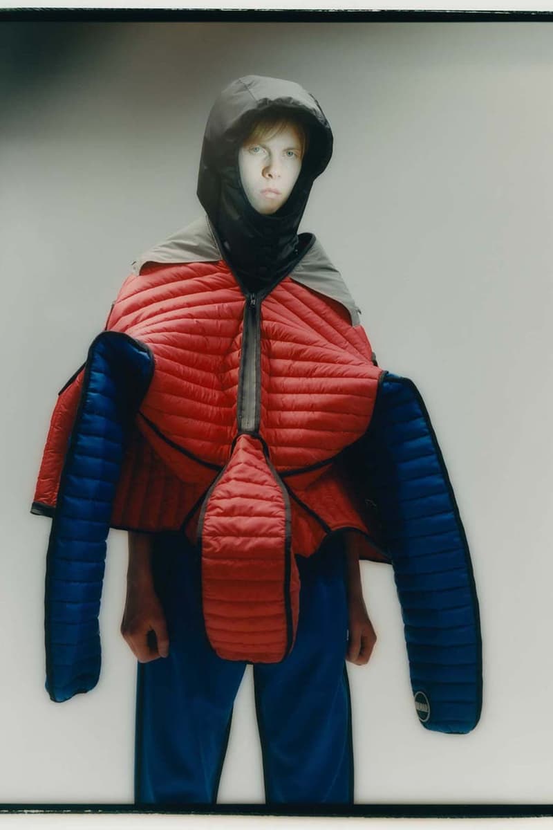 Colmar A.G.E. by Shayne Oliver Fall Winter 2019 2020 Collection Lookbook Utilitarian avant-garde Hood By Air Founder Technical Alpine Gear Ski Label Italian Brand Jackets Coats 