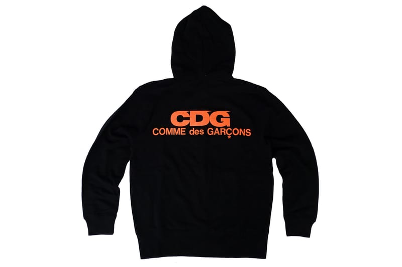 comme de garcons hoodie