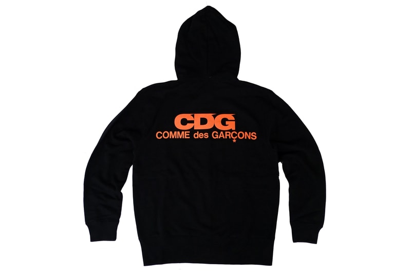CDG Hoodies Jackets T-shirts tees backpacks comme des garcons new tokyo store marunouchi green pink orange