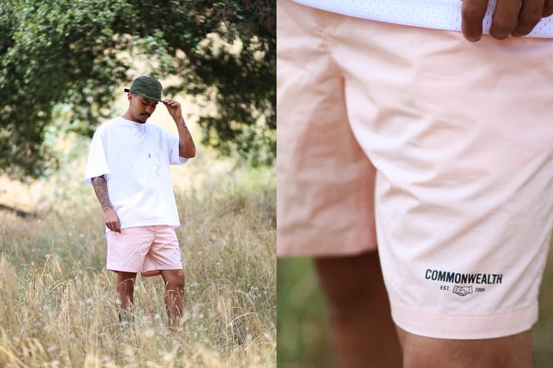 commonwealth spring summer 2019 collection lookbook release july delivery t shirt tees shorts pants jersey hoodies
