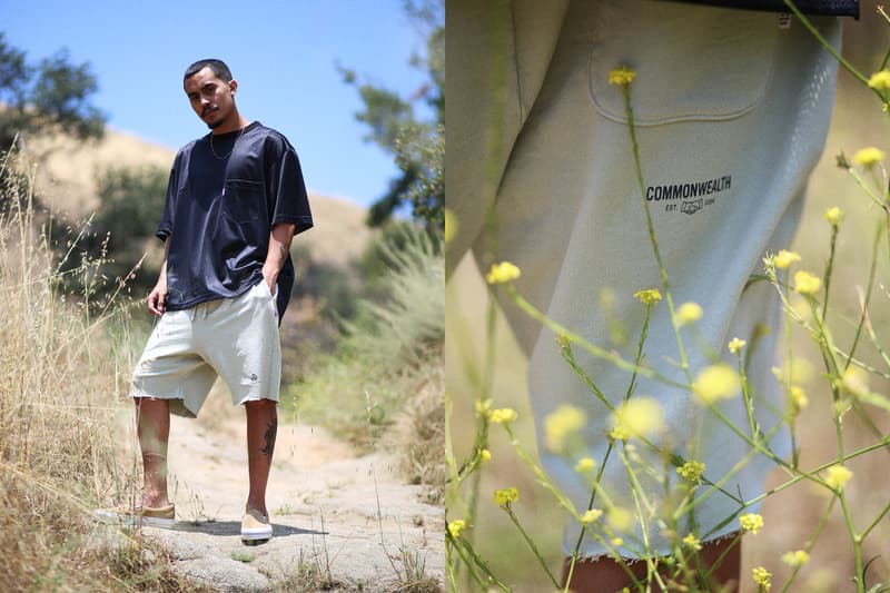 commonwealth spring summer 2019 collection lookbook release july delivery t shirt tees shorts pants jersey hoodies