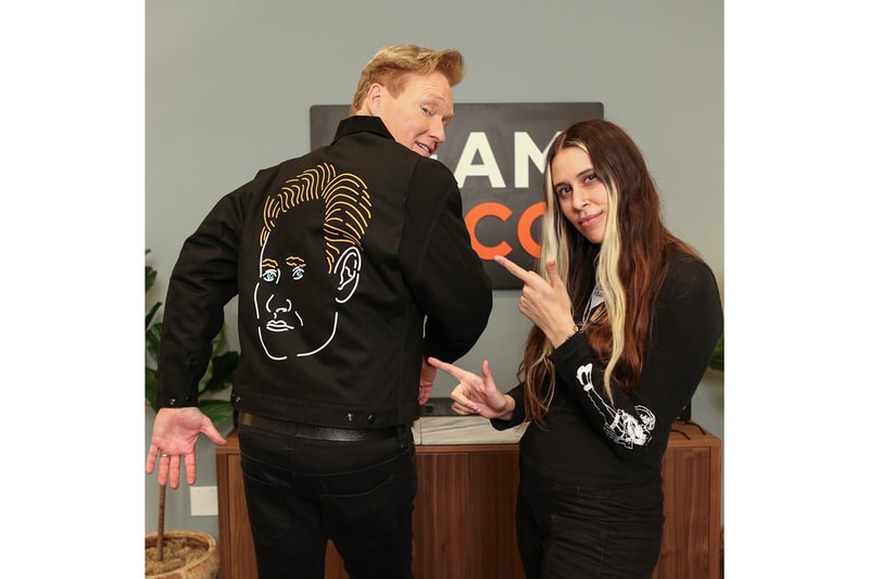 Chinatown Market Conan O'Brien Jackets Tees Body Pillows Black White Yellow Smiley