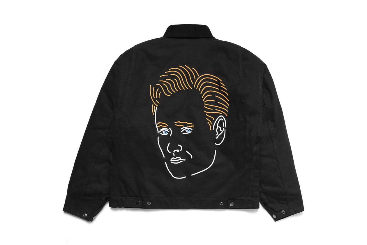 Chinatown Market Conan O'Brien Jackets Tees Body Pillows Black White Yellow Smiley 