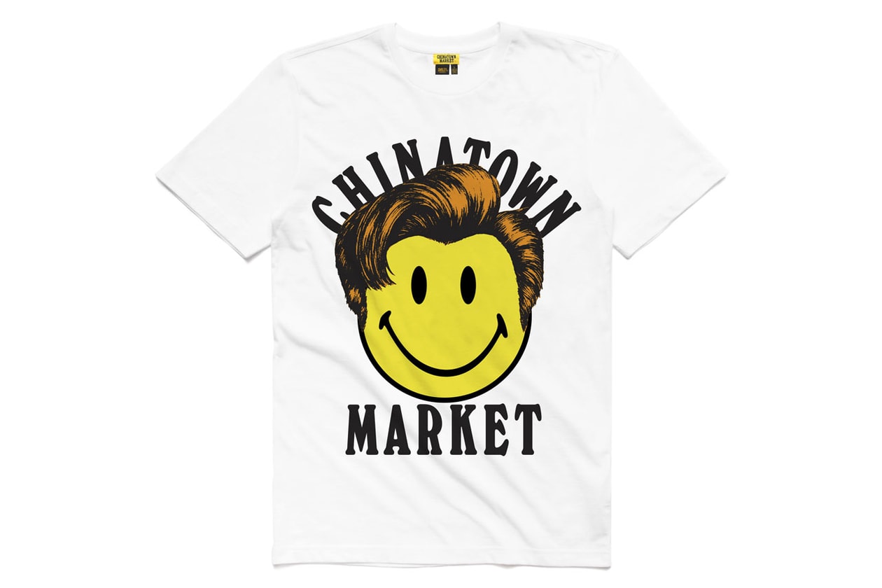 Chinatown Market Conan O'Brien Jackets Tees Body Pillows Black White Yellow Smiley 