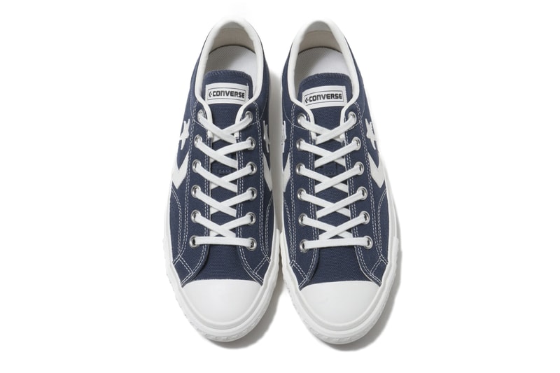 Converse CX-PRO SK HC OX Beige Navy Skateboarding OG Design canvas upper contrast stitching Japan tonal star midsole