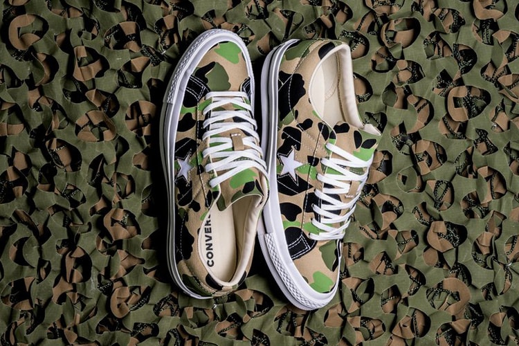 The Converse One Star Ox Gets Treated to Vibrant Duck Camo