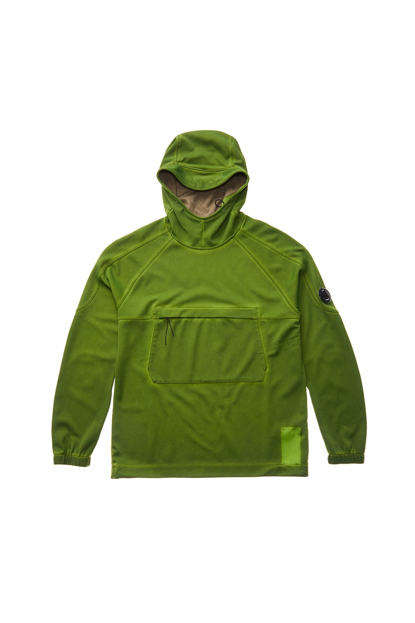 C.P. Company "The Eclipse" Proprietary Technology Fall Winter 2019 Capsule Collection Process Dying Technique Dual-Dye Re-Color High Visibility Polyester Substrate Fluorescent Transparent Resin Massimo Osti