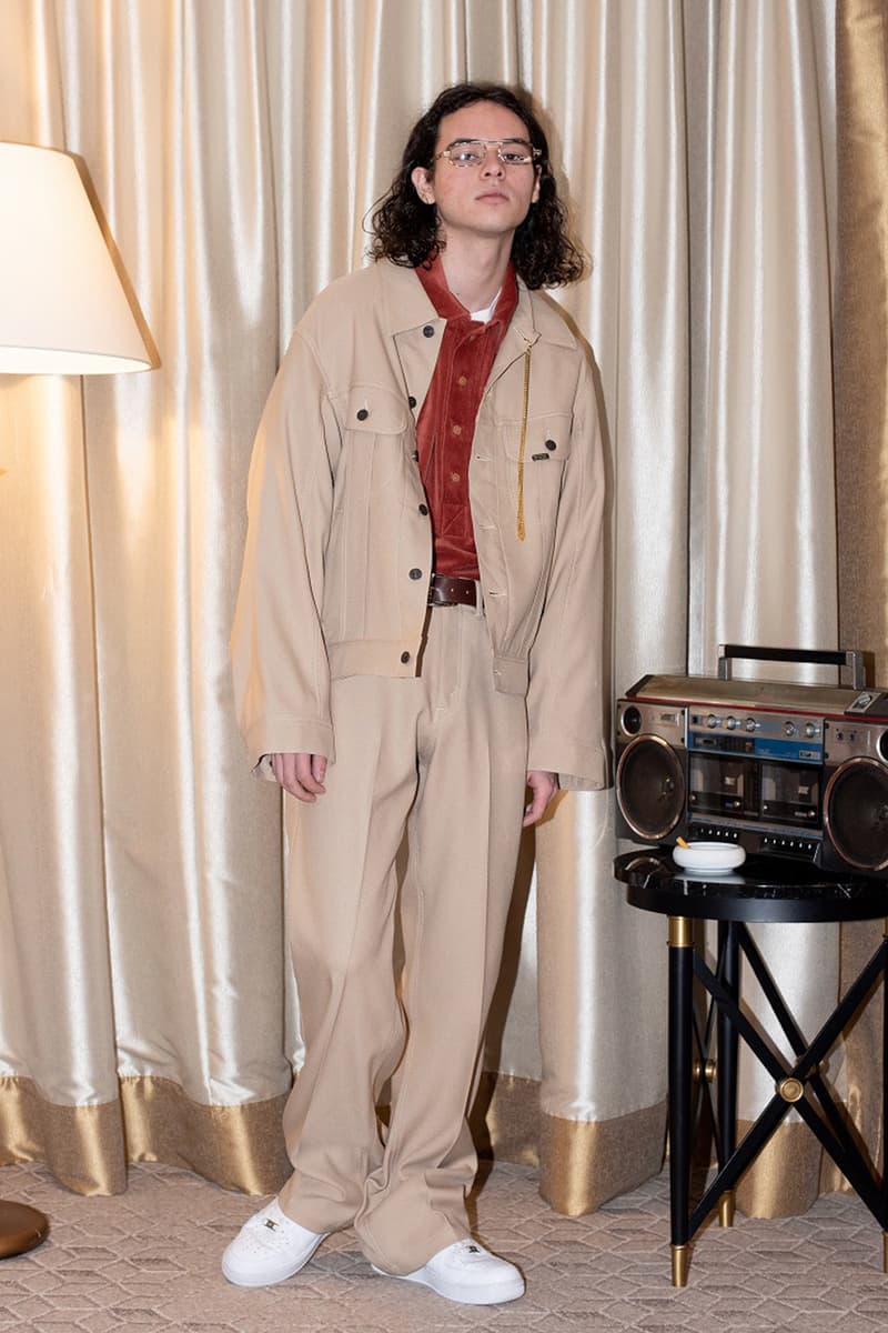 Dairiku fw19 American Dream Lookbook Fall Winter Japan Sweaters Windows American Flag