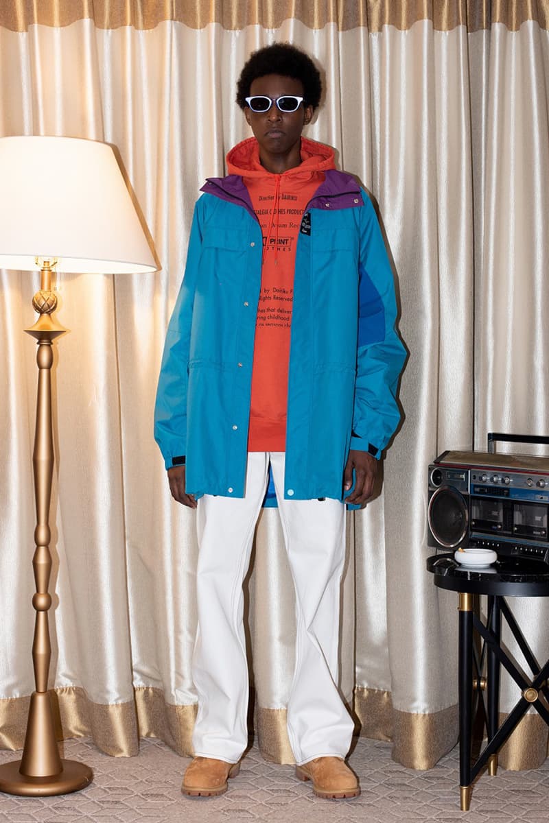 Dairiku fw19 American Dream Lookbook Fall Winter Japan Sweaters Windows American Flag