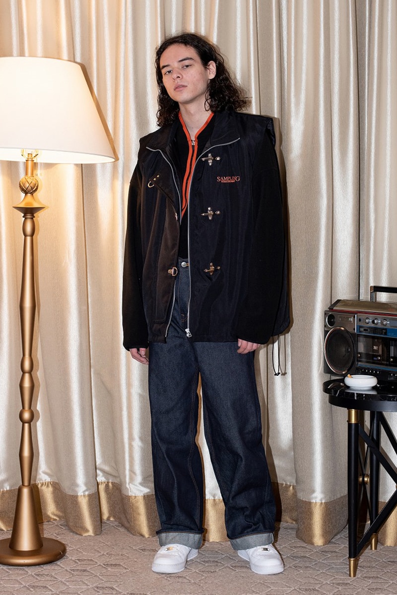 Dairiku fw19 American Dream Lookbook Fall Winter Japan Sweaters Windows American Flag 