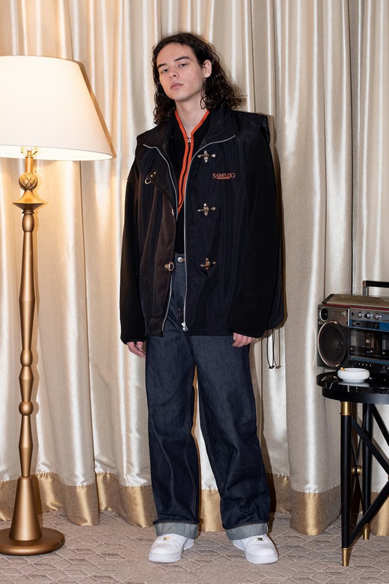 Dairiku fw19 American Dream Lookbook Fall Winter Japan Sweaters Windows American Flag