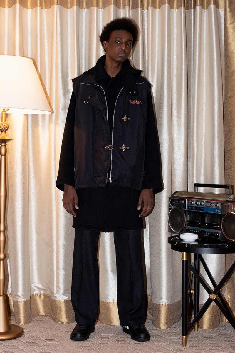 Dairiku fw19 American Dream Lookbook Fall Winter Japan Sweaters Windows American Flag