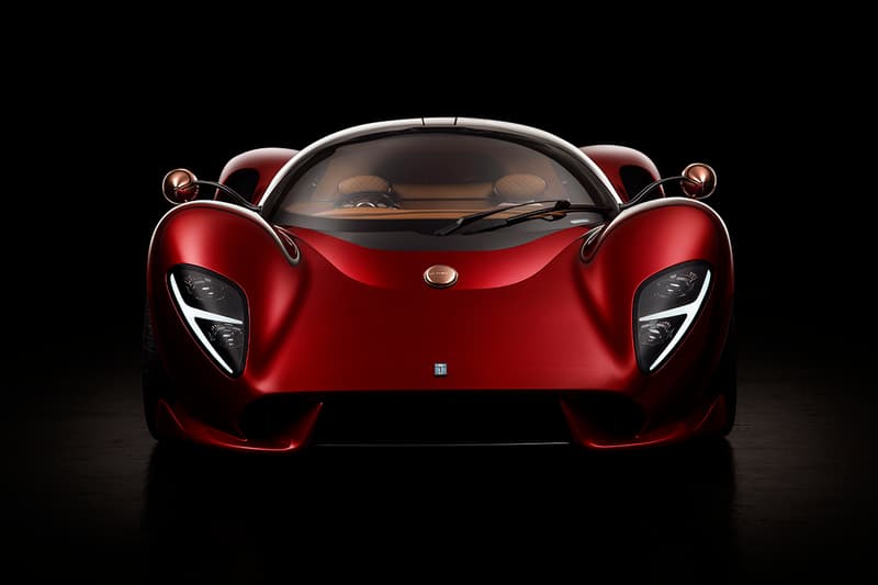 De Tomaso P72 Unveiling Goodwood Festival of Speed Supercar Hypercar Performance 60th Anniversary Model $845000 USD Interior Design Opulent Carbon fiber chassis cell  