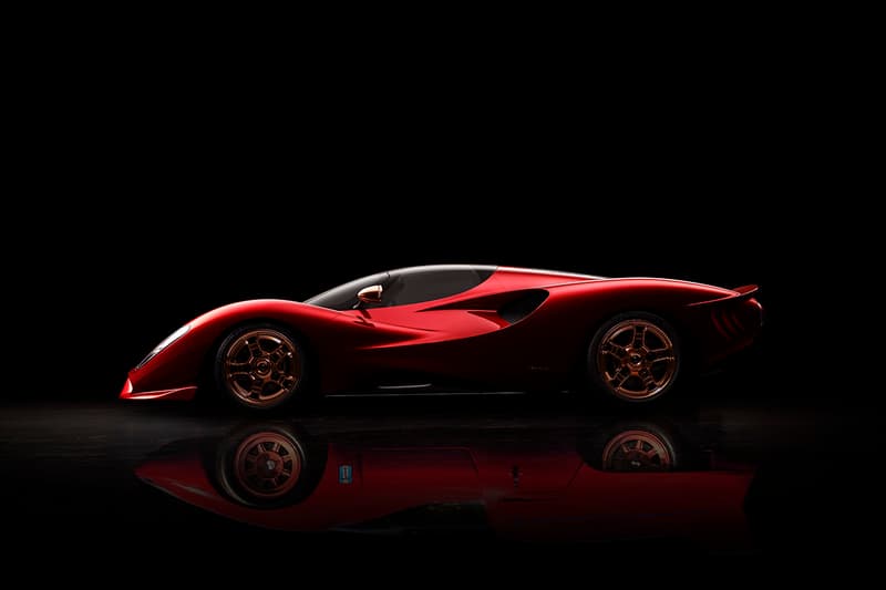 De Tomaso P72 Unveiling Goodwood Festival of Speed Supercar Hypercar Performance 60th Anniversary Model $845000 USD Interior Design Opulent Carbon fiber chassis cell  