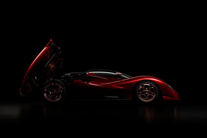 De Tomaso P72 Unveiling Goodwood Festival of Speed Supercar Hypercar Performance 60th Anniversary Model $845000 USD Interior Design Opulent Carbon fiber chassis cell  