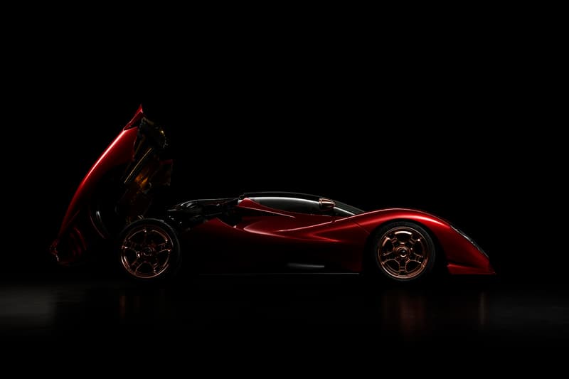 De Tomaso P72 Unveiling Goodwood Festival of Speed Supercar Hypercar Performance 60th Anniversary Model $845000 USD Interior Design Opulent Carbon fiber chassis cell
