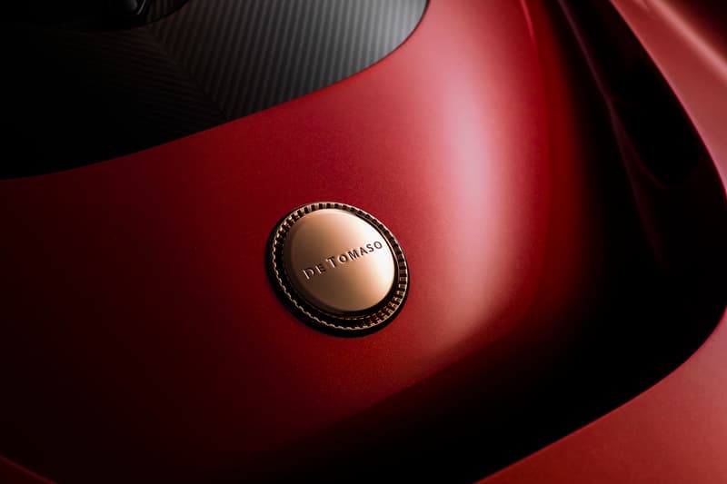 De Tomaso P72 Unveiling Goodwood Festival of Speed Supercar Hypercar Performance 60th Anniversary Model $845000 USD Interior Design Opulent Carbon fiber chassis cell