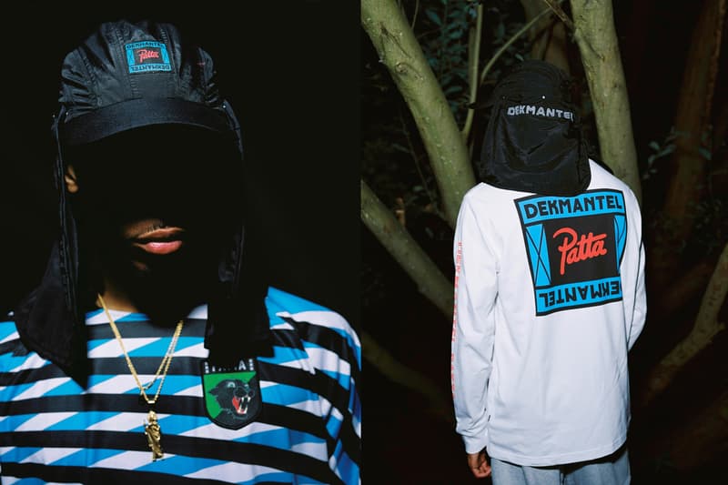 Patta x Dekmantel Capsule Collection Long Sleeves Hoodies Football jerseys Safari caps Waist bags Black White Red Blue Vinyls Records Palms Trax Bufiman Jex Opolis Raphaël Top-Secret Abel Loud-E Red Light Radio Shop