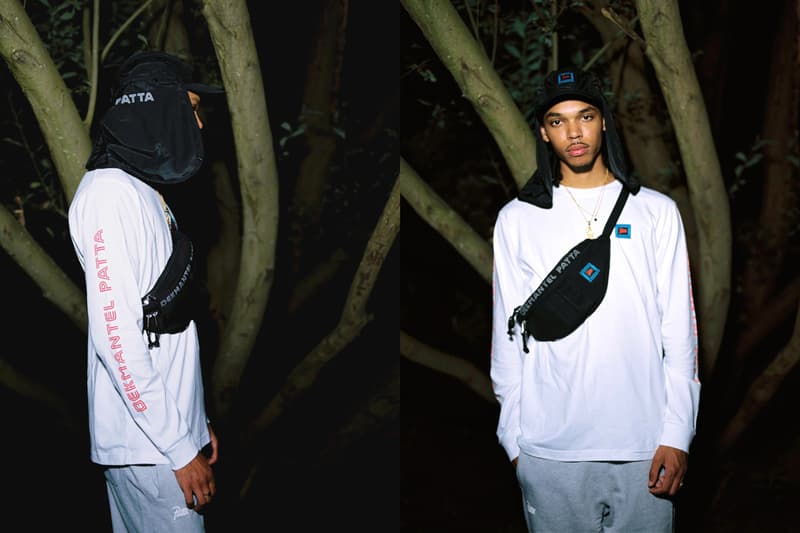 Patta x Dekmantel Capsule Collection Long Sleeves Hoodies Football jerseys Safari caps Waist bags Black White Red Blue Vinyls Records Palms Trax Bufiman Jex Opolis Raphaël Top-Secret Abel Loud-E Red Light Radio Shop