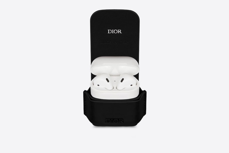 Dior Apple AirPods Cases black grey accessories tech devices bags 350 usd