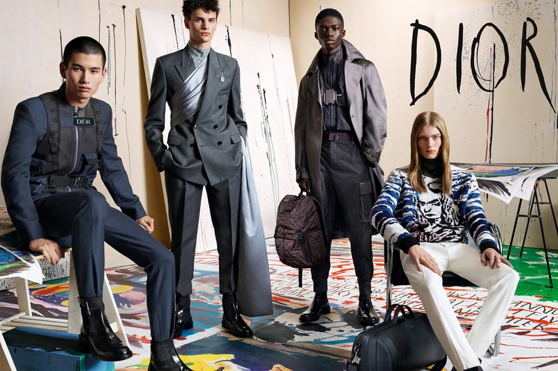 Dior Mens Collection Fall Winter 2019 Steven Meisel Raymond Pettibon Kim Jones Christian Dior campaign images 