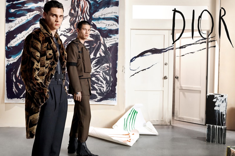 Dior Mens Collection Fall Winter 2019 Steven Meisel Raymond Pettibon Kim Jones Christian Dior campaign images 