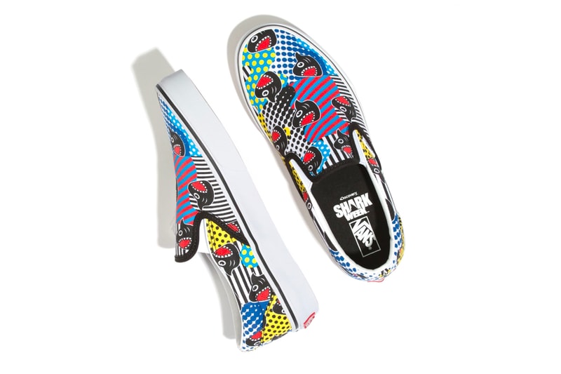 Discovery Shark Week Vans Collection Release Sk8 Hi Slip On Info Buy Oceana