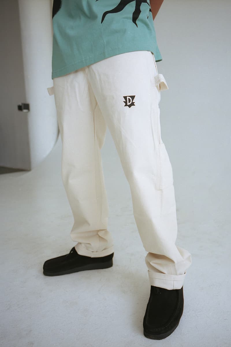 DIVINITIES Summer 2019 Collection Lookbook streetwear graphic t-shirts tees vest pants dickies workwear retro inspired winona ryder animorphs