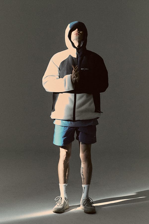 DVSN Studios Spring Summer 2019 Lookbook Cap T shirt hoodie socks Hong Janghyun
