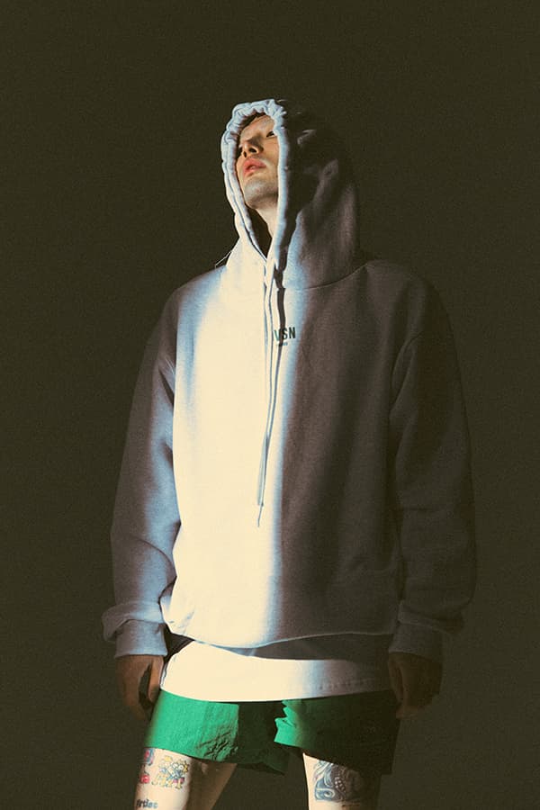 DVSN Studios Spring Summer 2019 Lookbook Cap T shirt hoodie socks Hong Janghyun