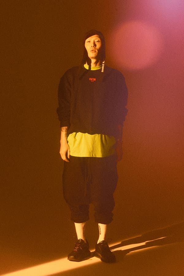 DVSN Studios Spring Summer 2019 Lookbook Cap T shirt hoodie socks Hong Janghyun