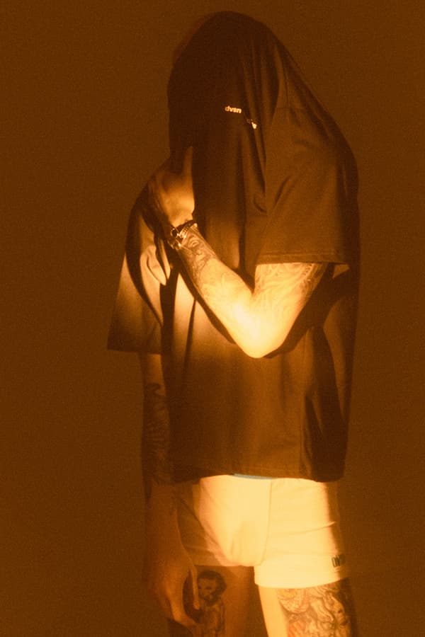 DVSN Studios Spring Summer 2019 Lookbook Cap T shirt hoodie socks Hong Janghyun